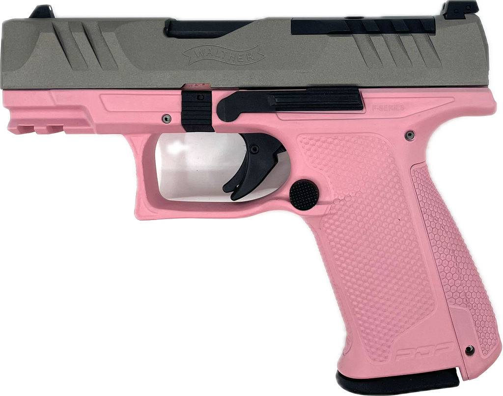 [2842670 ST PI] Walther PDP F-Series 3,5" Kal. 9mm Para, Schlitten in Stainless, Griff in Bright Pink