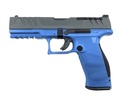 Walther PDP FS 4.5" Grau/Blau Kal. 9mm Para, Schlitten in Platinium Gray H-337 , Griffstück in Sea Blue H-172