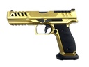 Walther PDP Steel Frame Match FS 5" Kal. 9mm Para, 20 Schuss, cerakoted in FX Gold Metalic