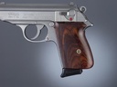 Hogue Wood Grip Walther PPK, Coco Bolo