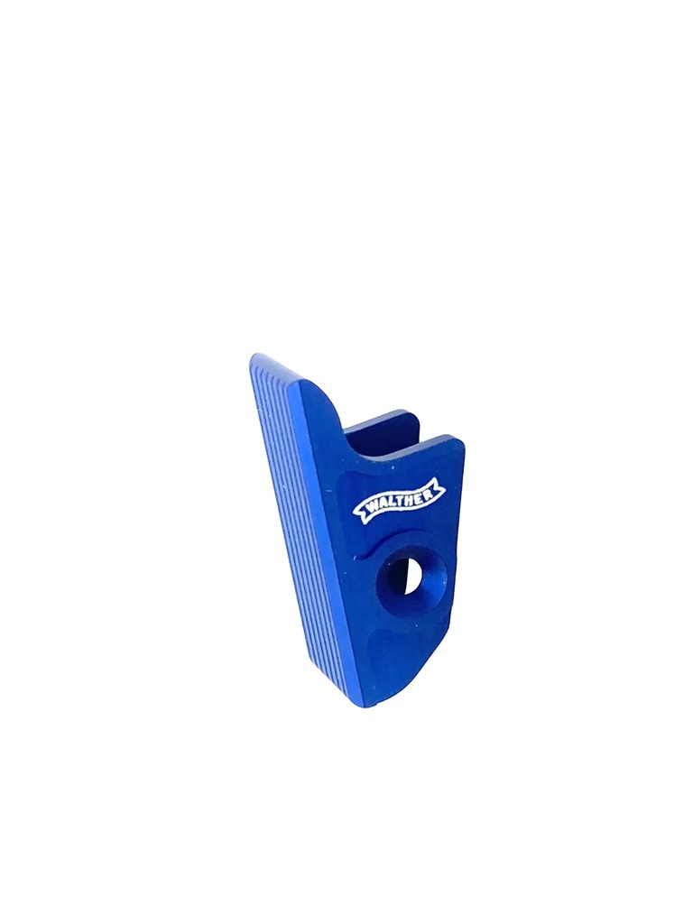 Walther Steel Frame Abzug flach, medium, blau für Expert Trigger