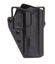 Kydex Holster für Walther PDP Steel Frame 4"-5", rechts, schwarz, mit Comp-Tac PLM V2 belt loop