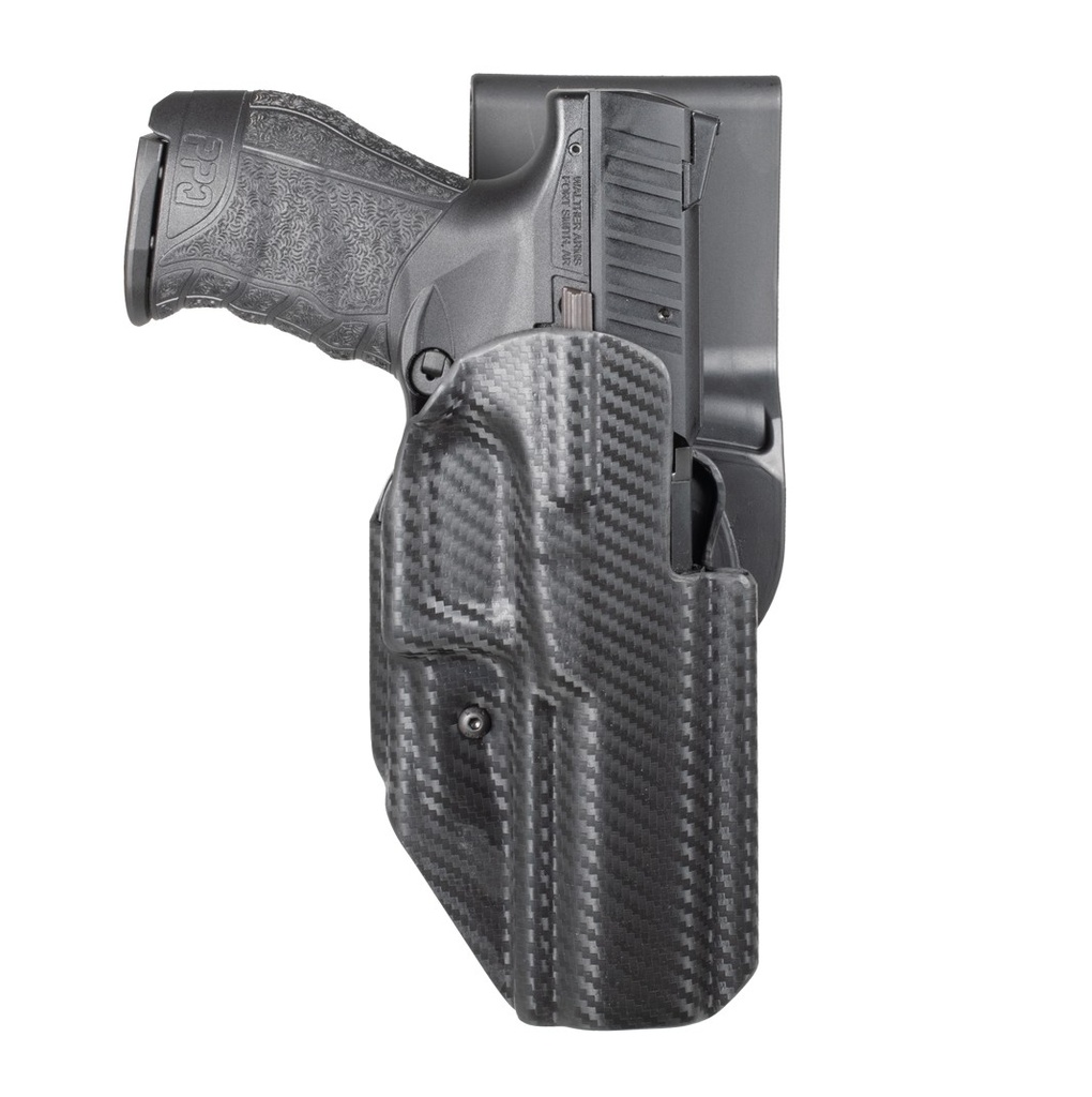 [H52295] Hogue Holster für Walther Q5/Q4 Steel Frame, Sport Stage 1 Holster für Rechtshänder