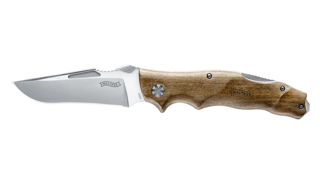 [5.0610] Folding Knife AFW, Adventure Folder Wood, AUS8 steel