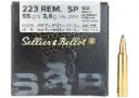 .223 Sellier & Bellot FMJ 55grs 100Stk 