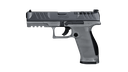 Walther PDP FS 4.5" 2Tone, Kal. 9mm Para, Grifftstück in Grau eingefärbt, nicht cerakoted, Schlitten schwarz