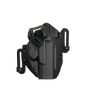 Walther PDP 4"- 5" LTG PRO Holster OWB , mit schwarzer Sicherung, Gürtelschlaufe für offene oder verdeckte Trageweise, Rechtshänder